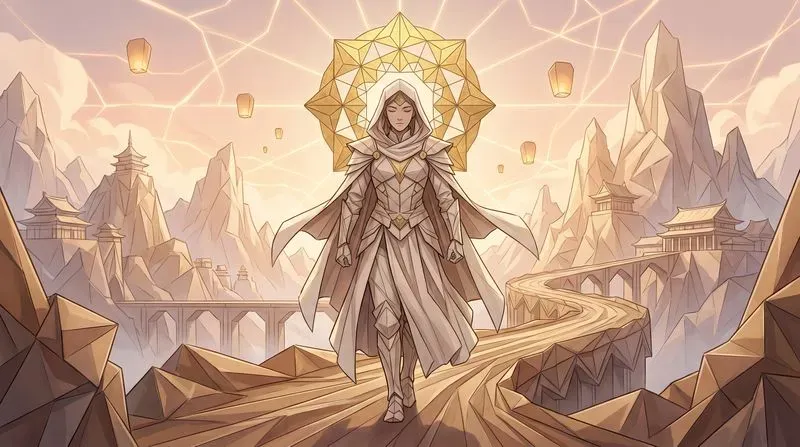 Folded Saint Anime Origami Worlds