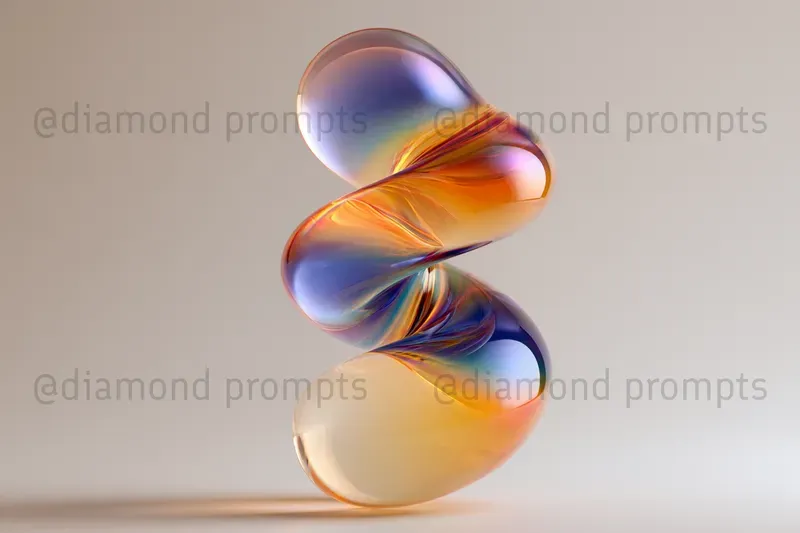 Luminous Candy Sculptures 3Ds