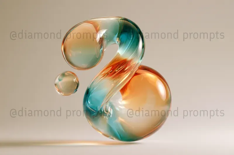 Luminous Candy Sculptures 3Ds