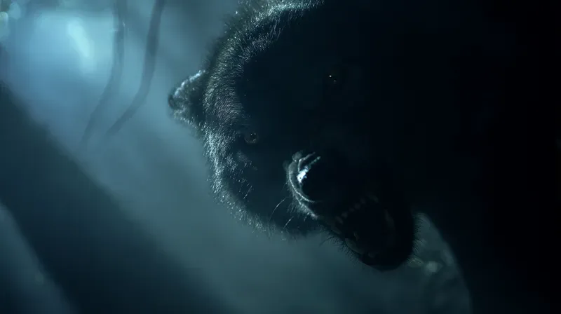 Cinematic Horror Film Stills