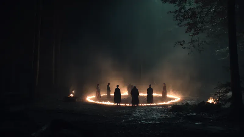 Cinematic Horror Film Stills