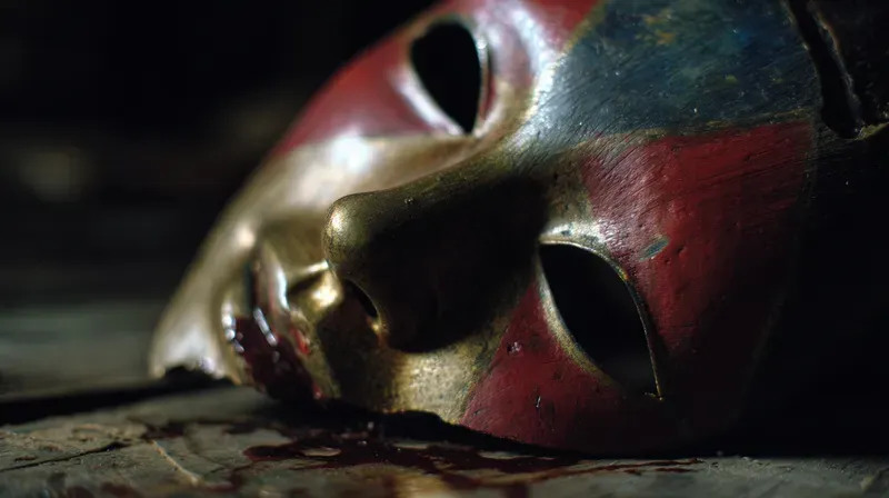 Cinematic Horror Film Stills