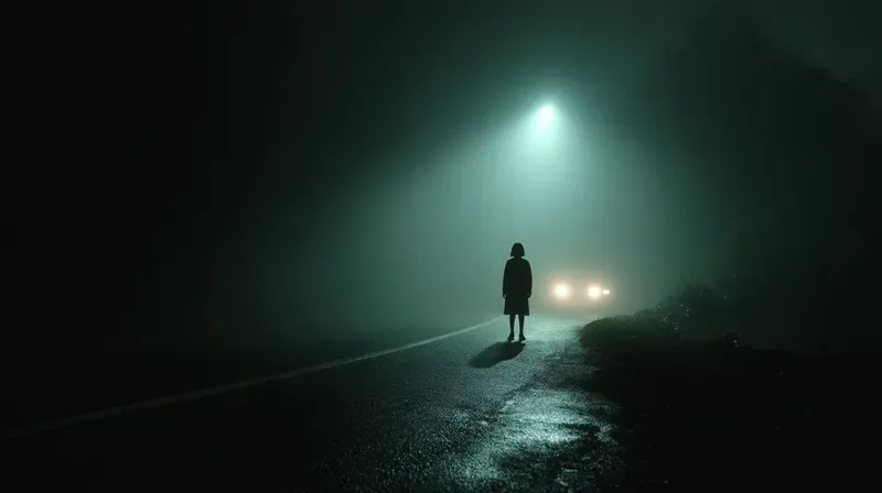 Cinematic Horror Film Stills
