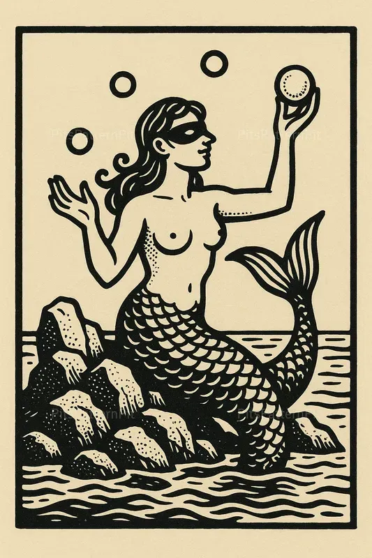 Vintage Block Print Logo Art Designs
