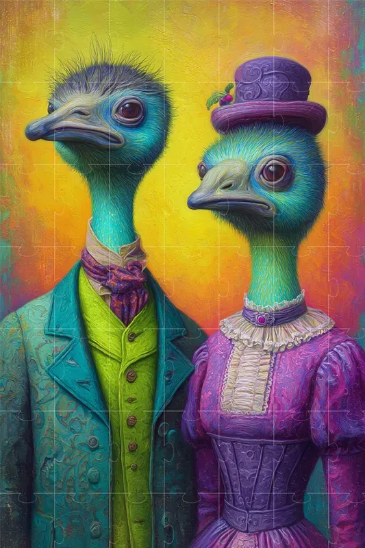 Surreal Fashion Animal Portraits