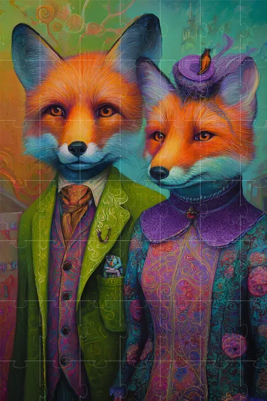 Surreal Fashion Animal Portraits