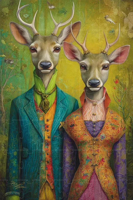 Surreal Fashion Animal Portraits