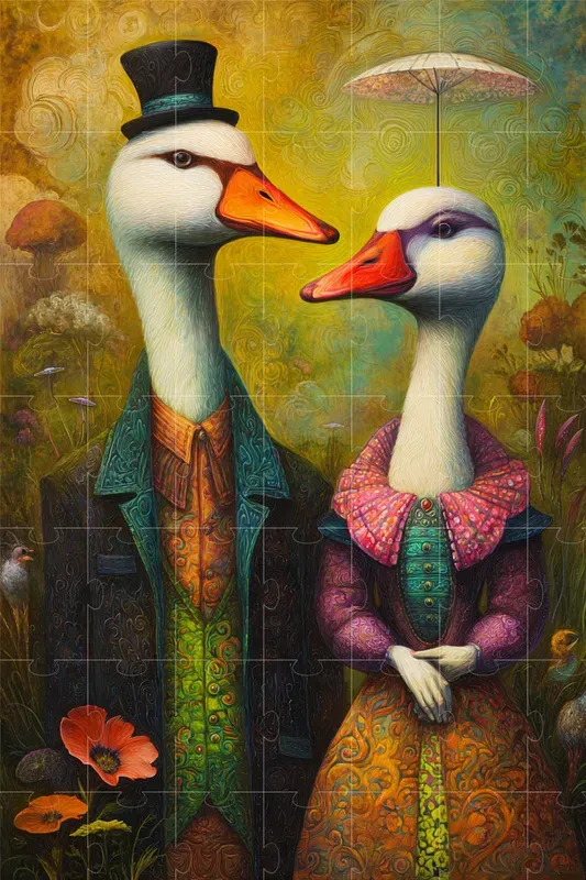 Surreal Fashion Animal Portraits