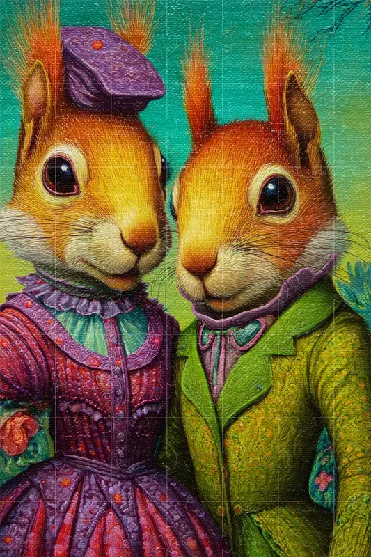 Surreal Fashion Animal Portraits