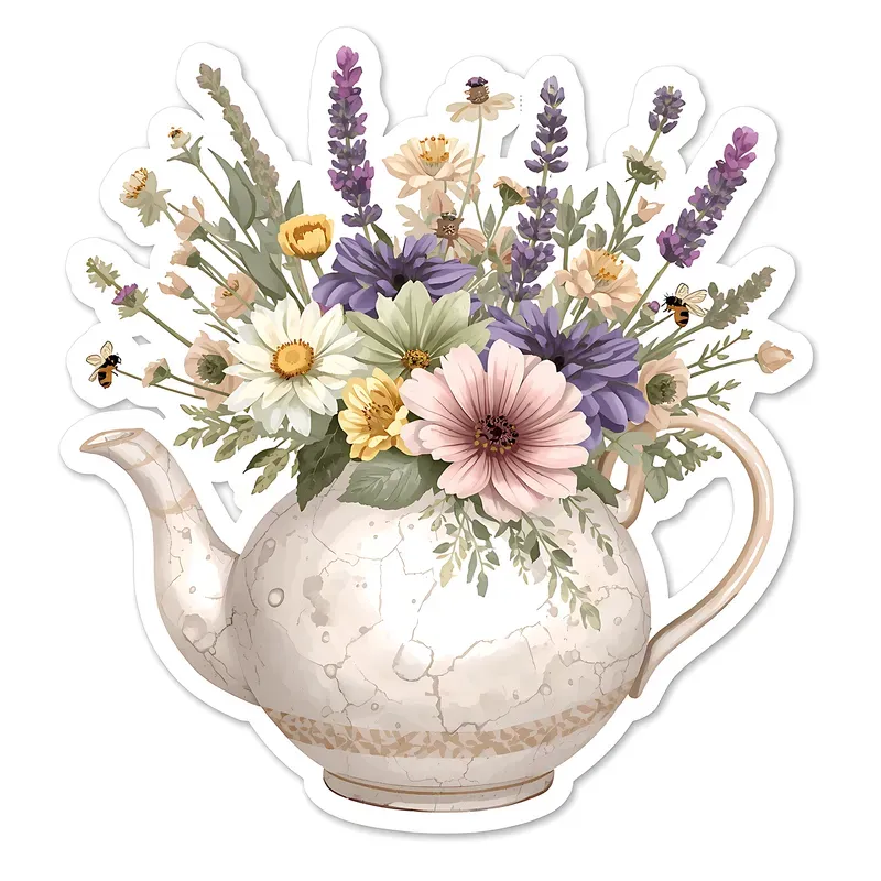 Vintage Romantic Shabby Chic Clipart Art