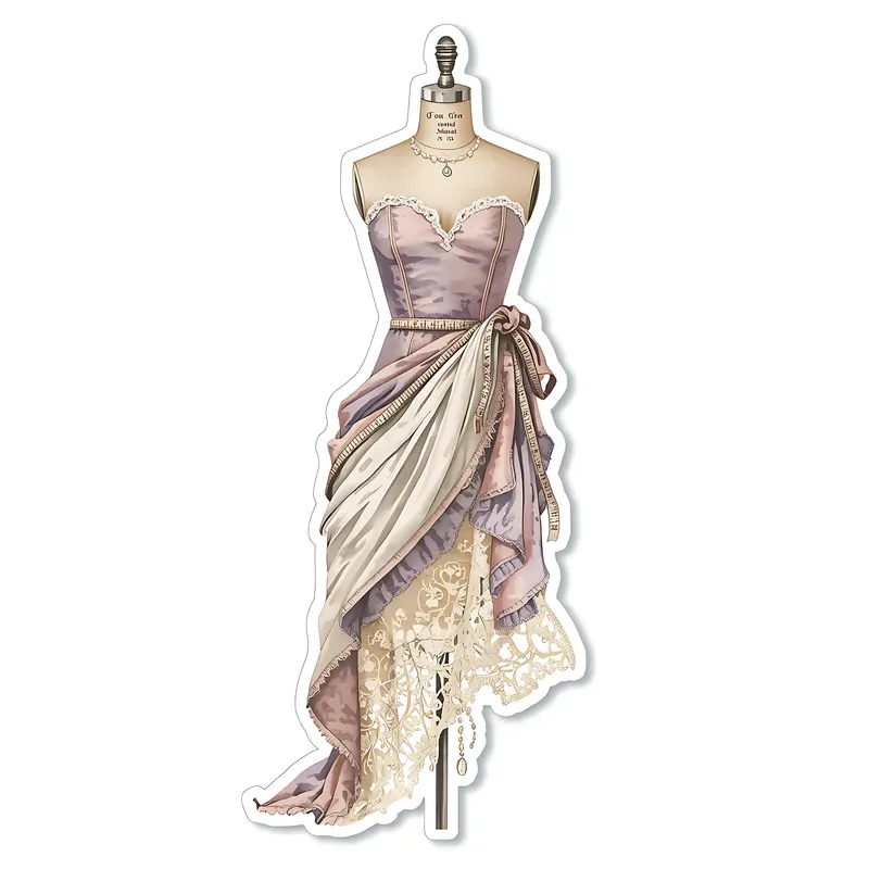 Vintage Romantic Shabby Chic Clipart Art