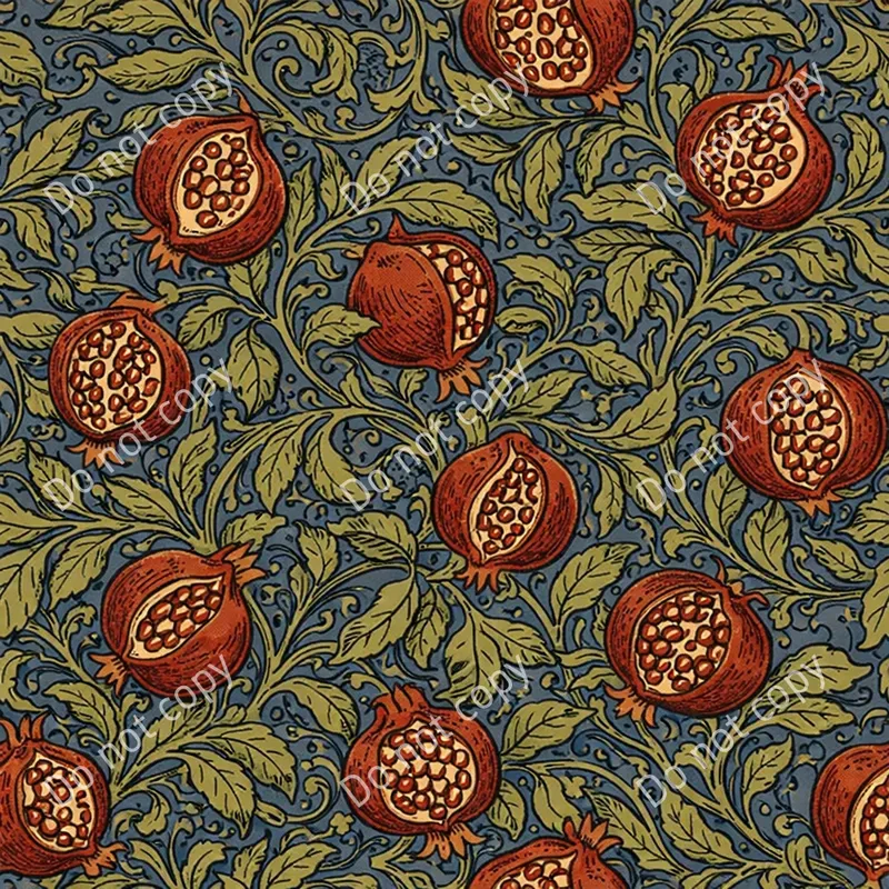Victorian Botanical Seamless Patterns