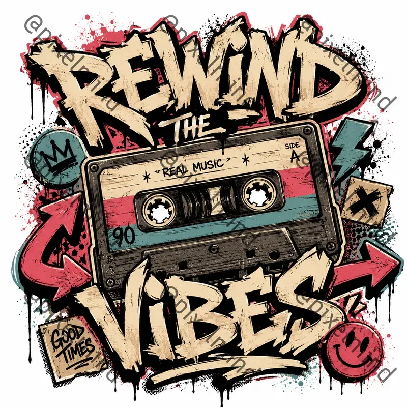 Vintage Graffiti Tshirt Creators