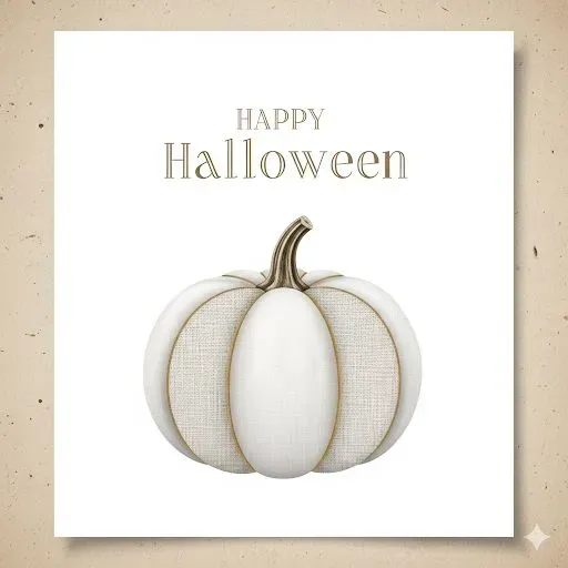 Minimalist Neutral Halloween Printables