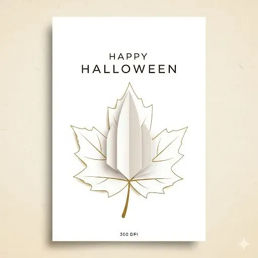 Minimalist Neutral Halloween Printables