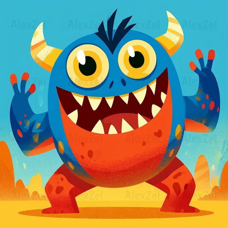 Cartoon Characters Animals And Children