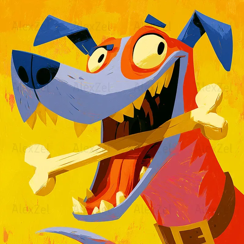 Cartoon Characters Animals And Children
