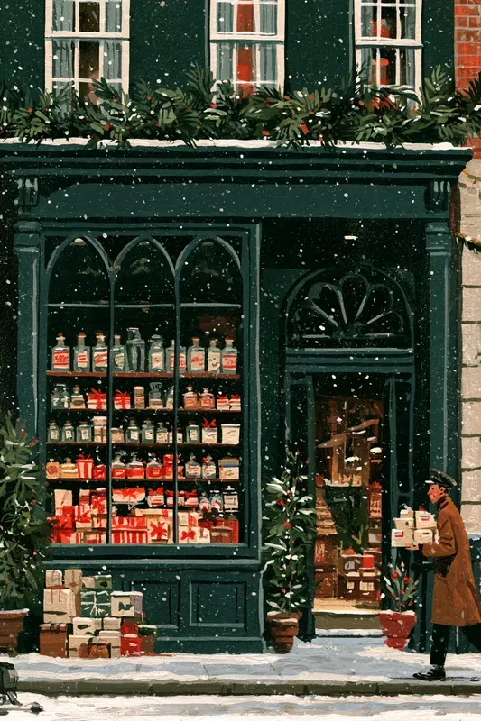Vintage Christmas Shop Generator