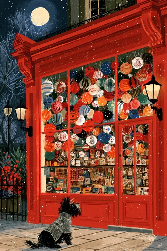 Vintage Christmas Shop Generator