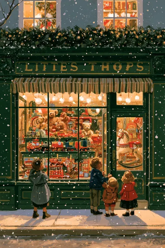 Vintage Christmas Shop Generator