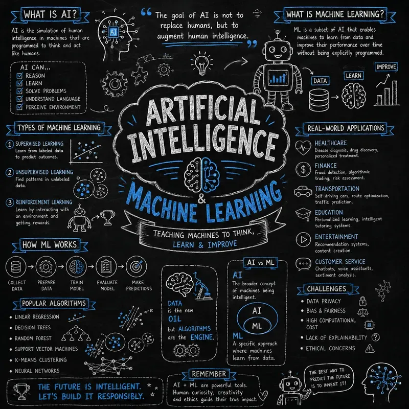 Chalkboard Sketch Infographics
