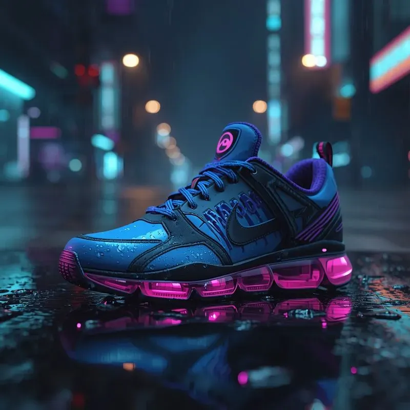 Cyberpunk Product Neon Photography