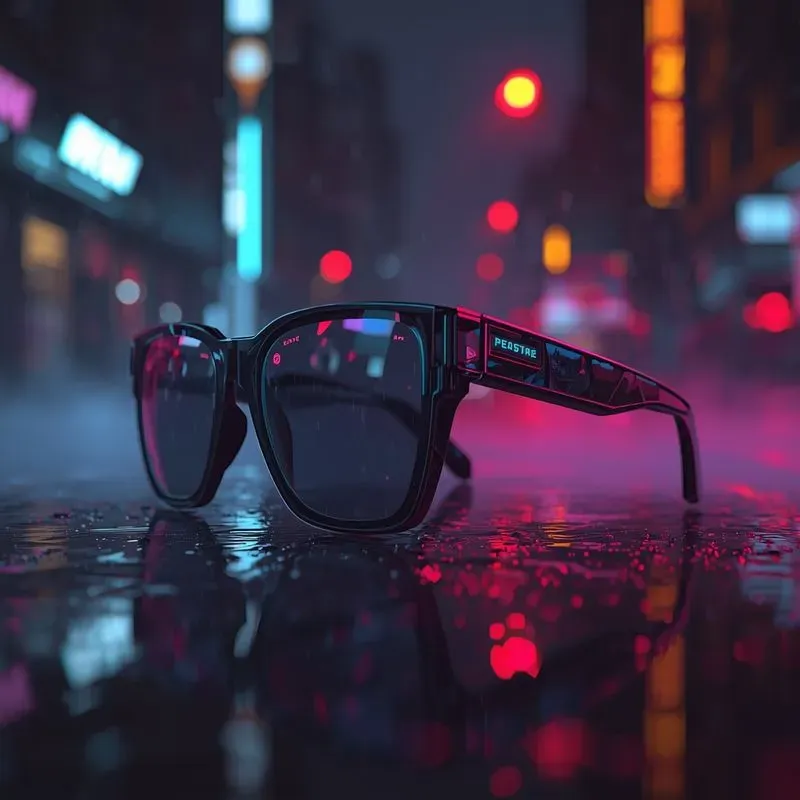 Cyberpunk Product Neon Photography