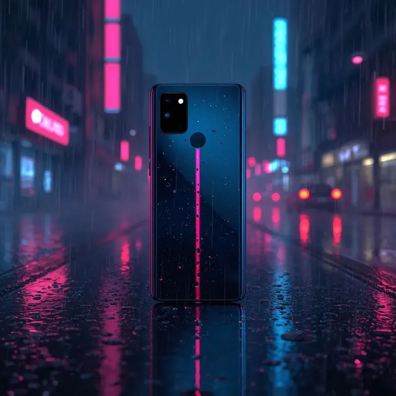 Cyberpunk Product Neon Photography