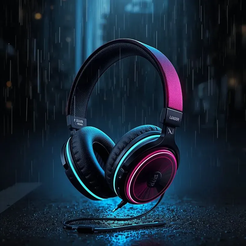 Cyberpunk Product Neon Photography
