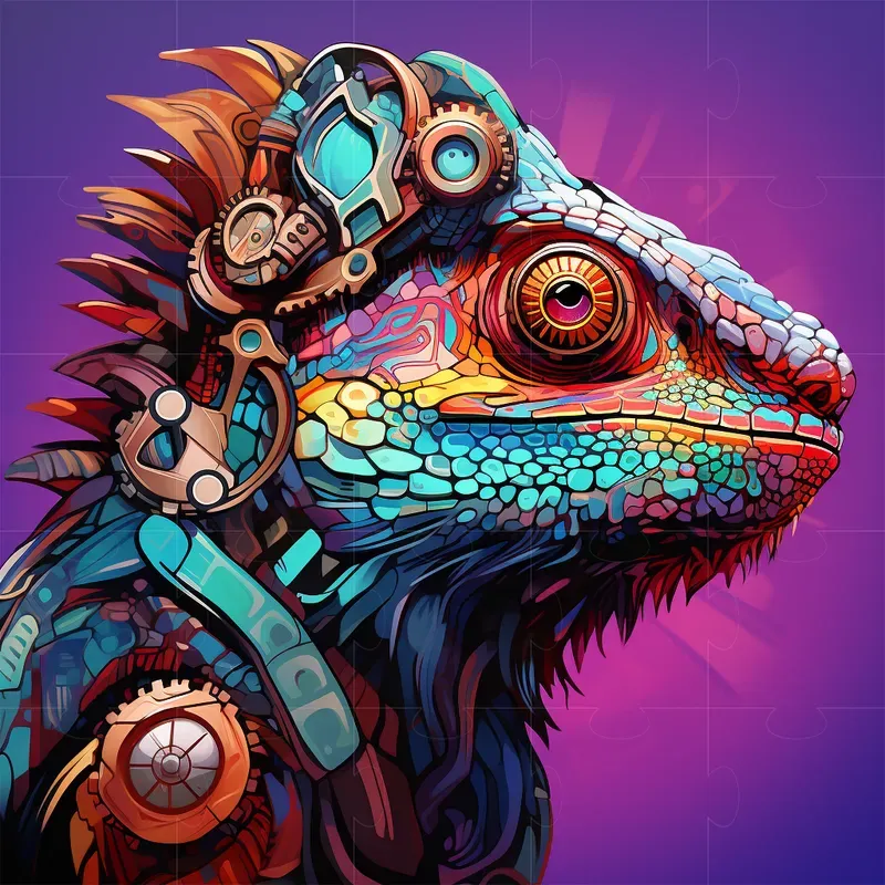 Steampunk Robotic Animal Vector Series