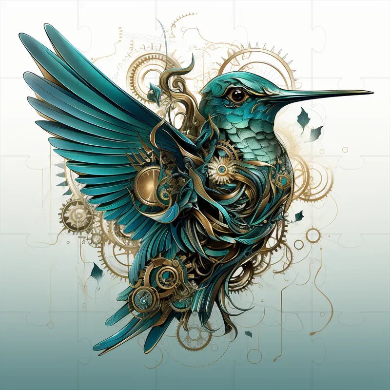 Steampunk Robotic Animal Vector Series