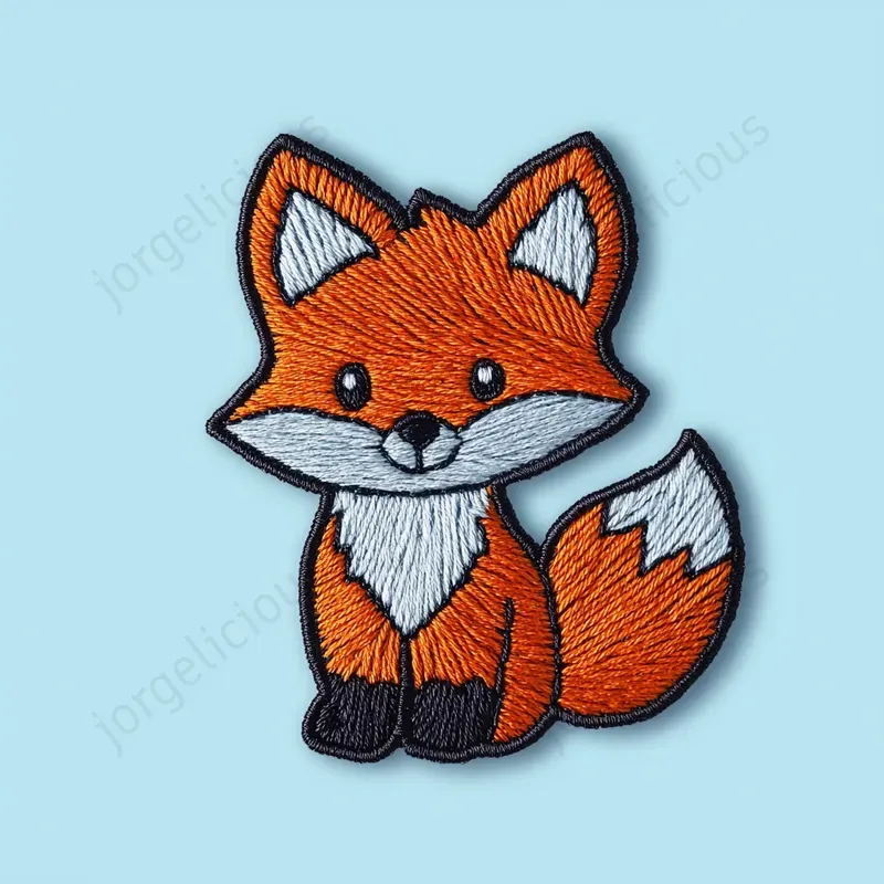 Kawaii Animal Embroidery Patches