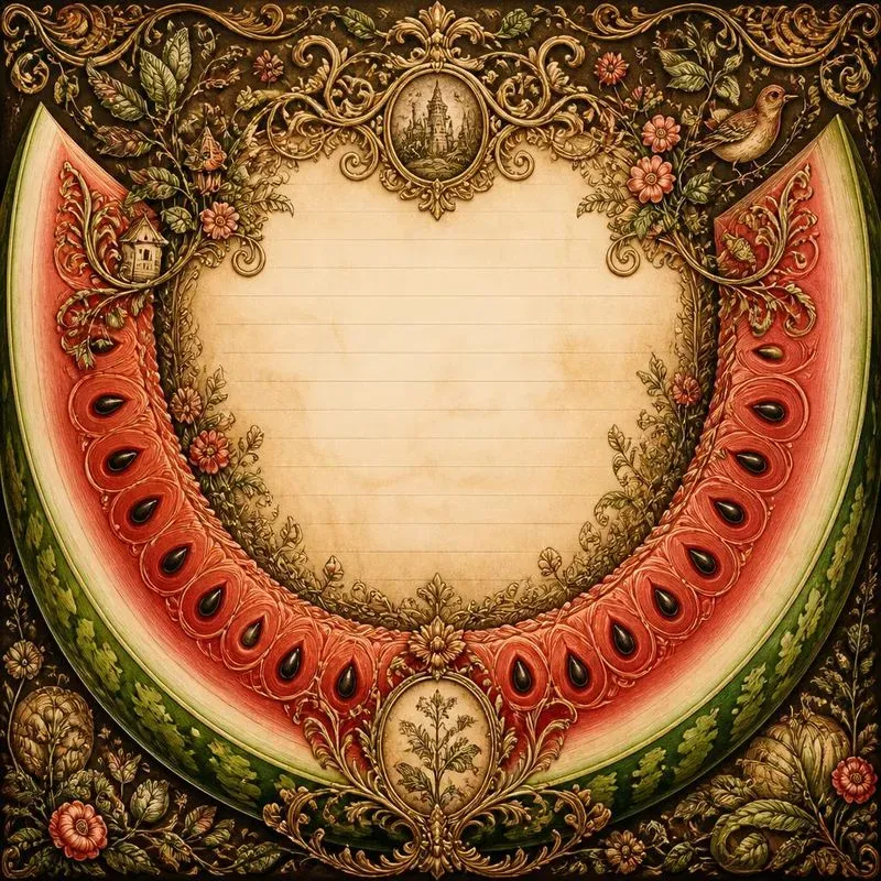 Enchanted Fruit Tale Journal Pages