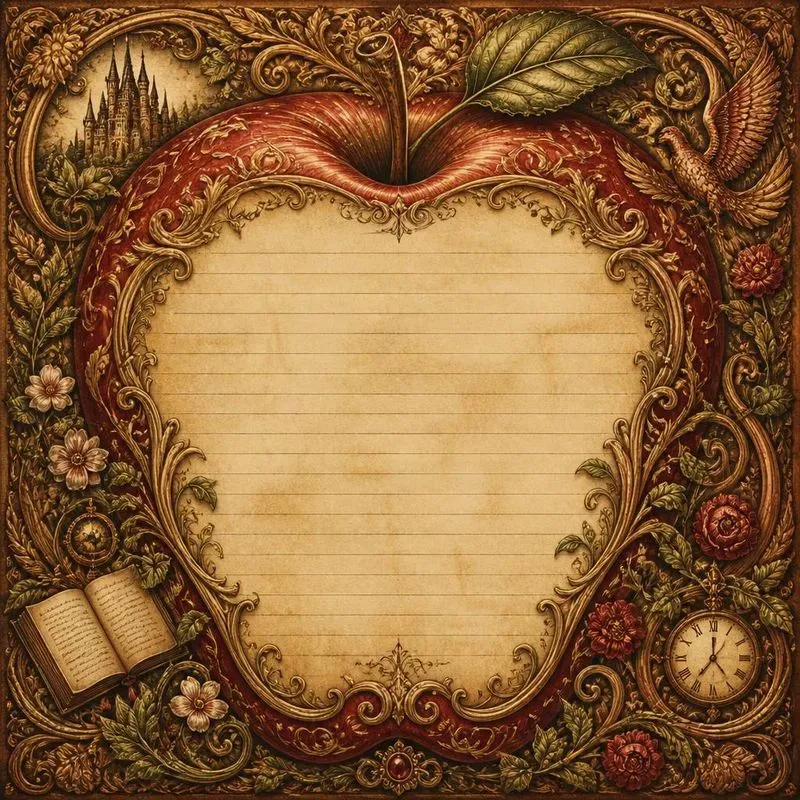 Enchanted Fruit Tale Journal Pages