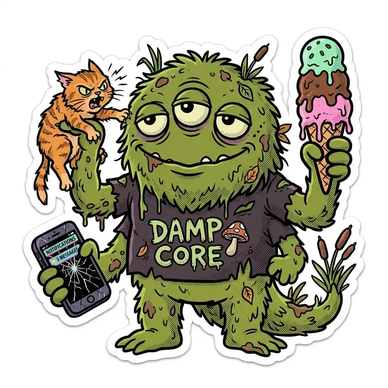 Uglycute Blob Creature Tshirt Designs