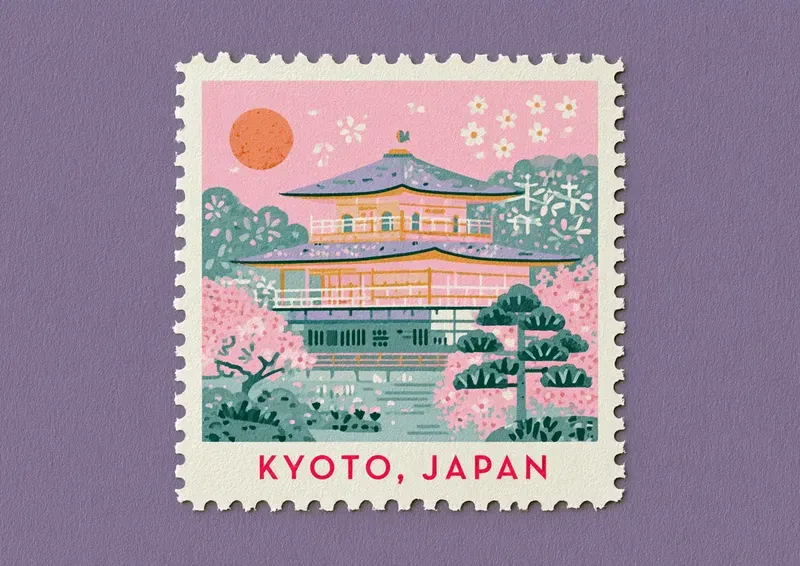 World Landmark Stamp Generator