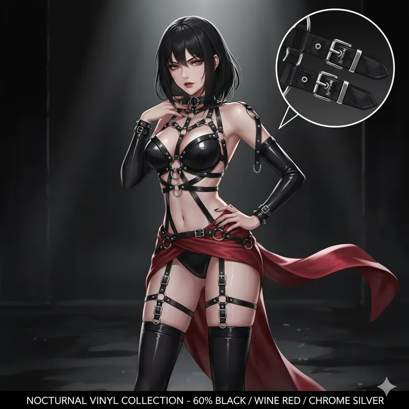 Seductive Anime Lingerie Layouts