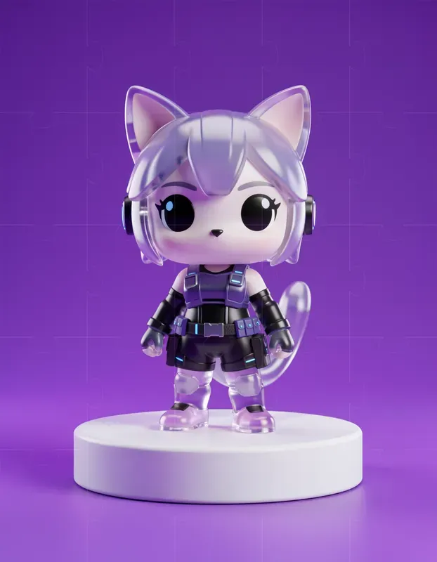 3D Cute Blind Box Toys
