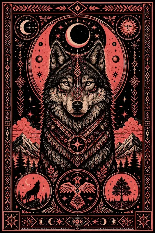Neo Folk Symbol Posters