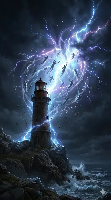 Epic Supernatural Horror Poster Art
