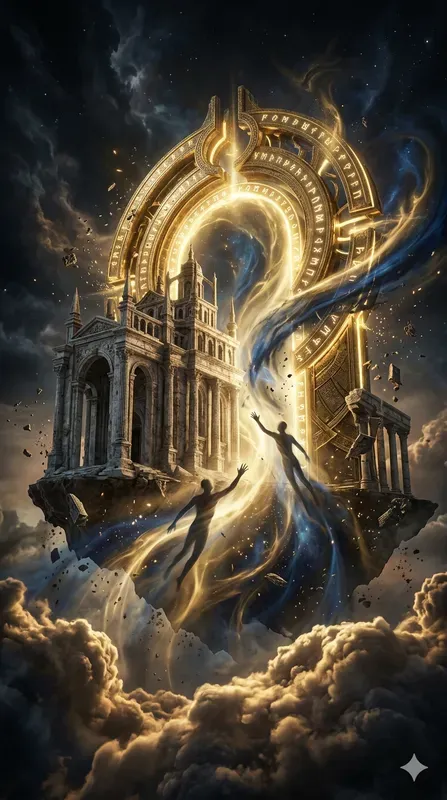 Epic Supernatural Horror Poster Art