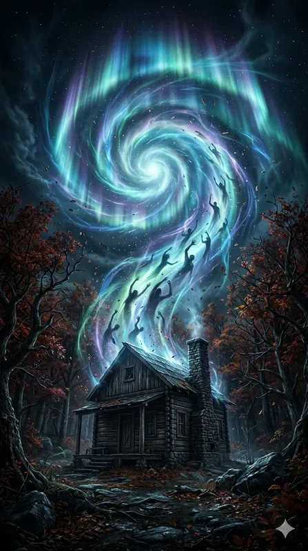 Epic Supernatural Horror Poster Art