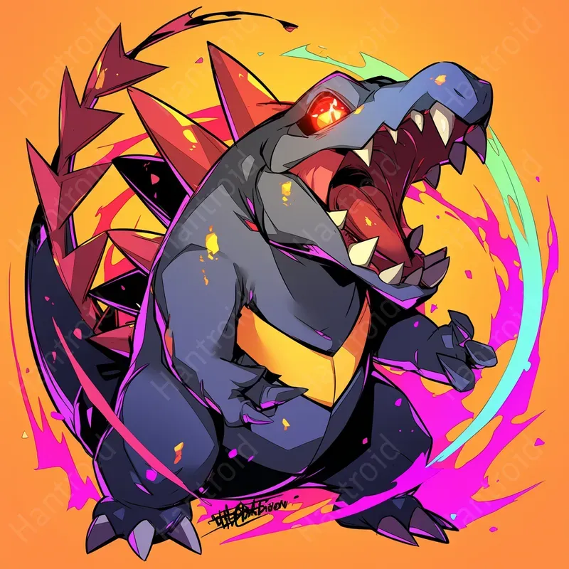 Dynamic Pokemon Splash Art