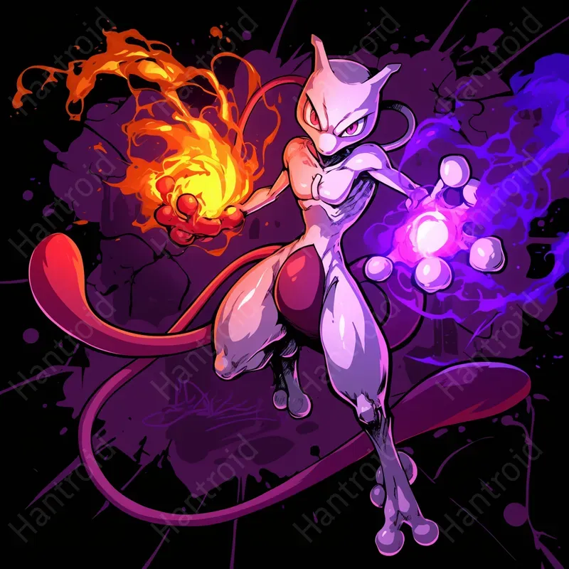 Dynamic Pokemon Splash Art