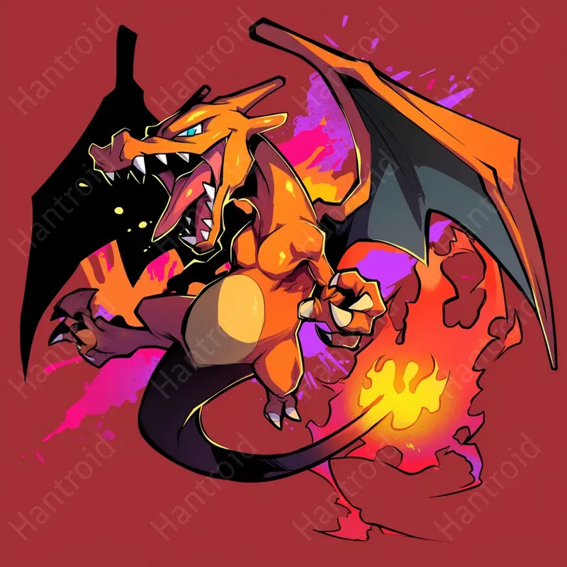 Dynamic Pokemon Splash Art