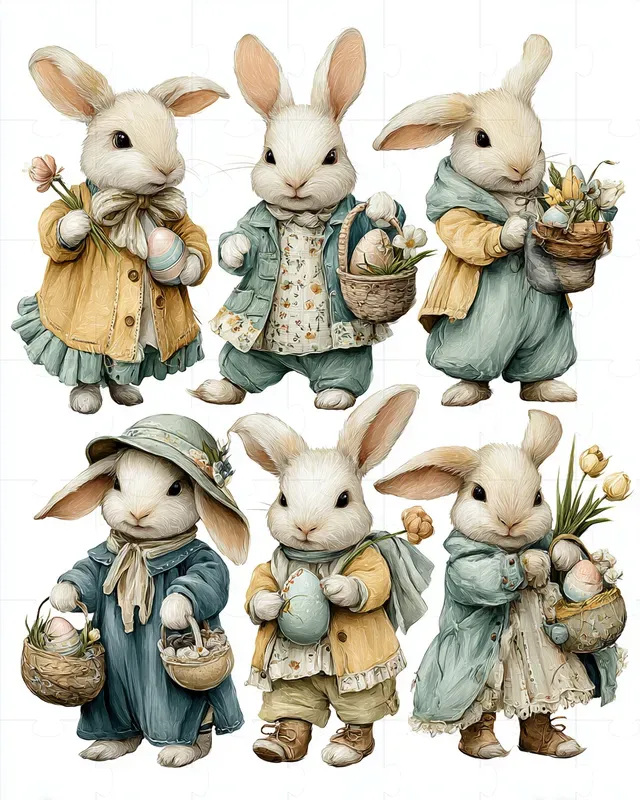 Cute Seasonal Character Sheets