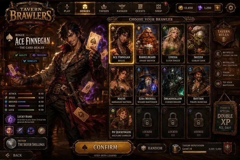 Character Select Screen Generator