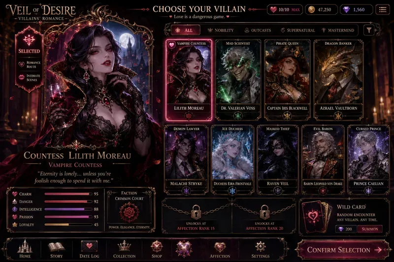 Character Select Screen Generator