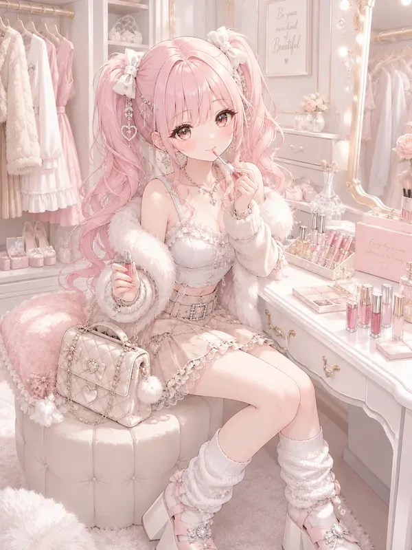 Shiro Gyaru Makeup Scenes
