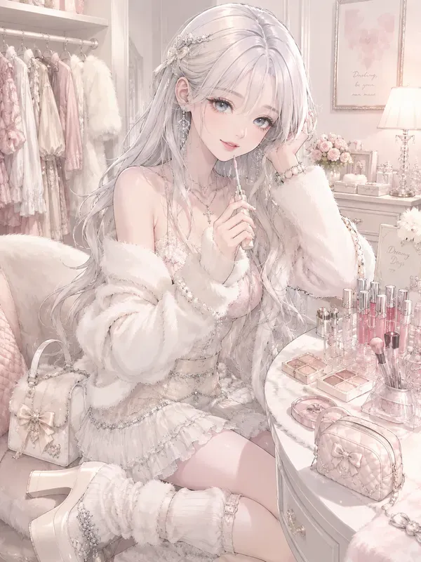 Shiro Gyaru Makeup Scenes